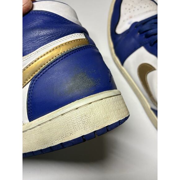 Size 9 - Air Jordan 1 Retro High Gold Medal 332550-406 - Picture 10 of 11